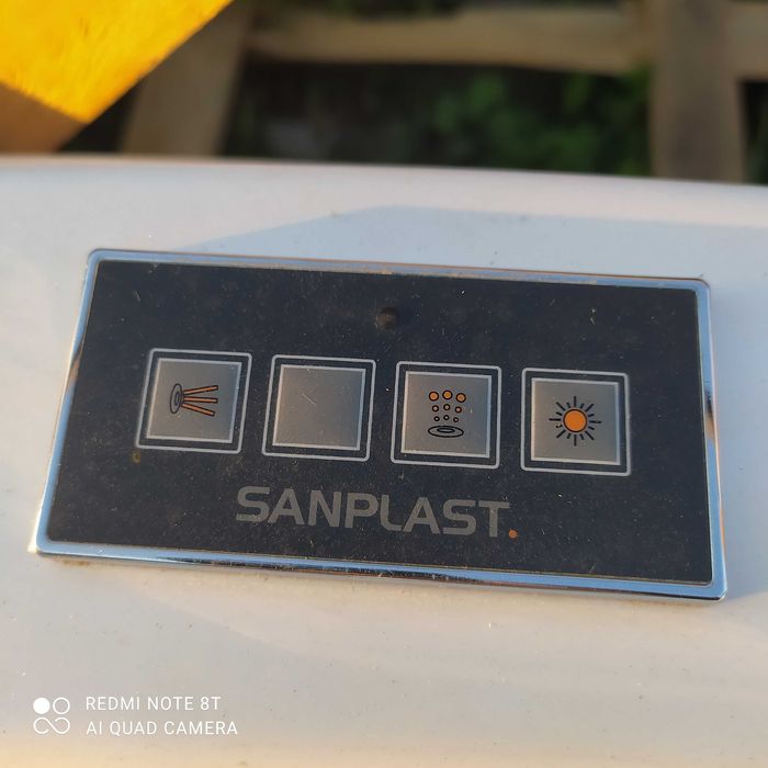 wanna z hydromasazem sanplast