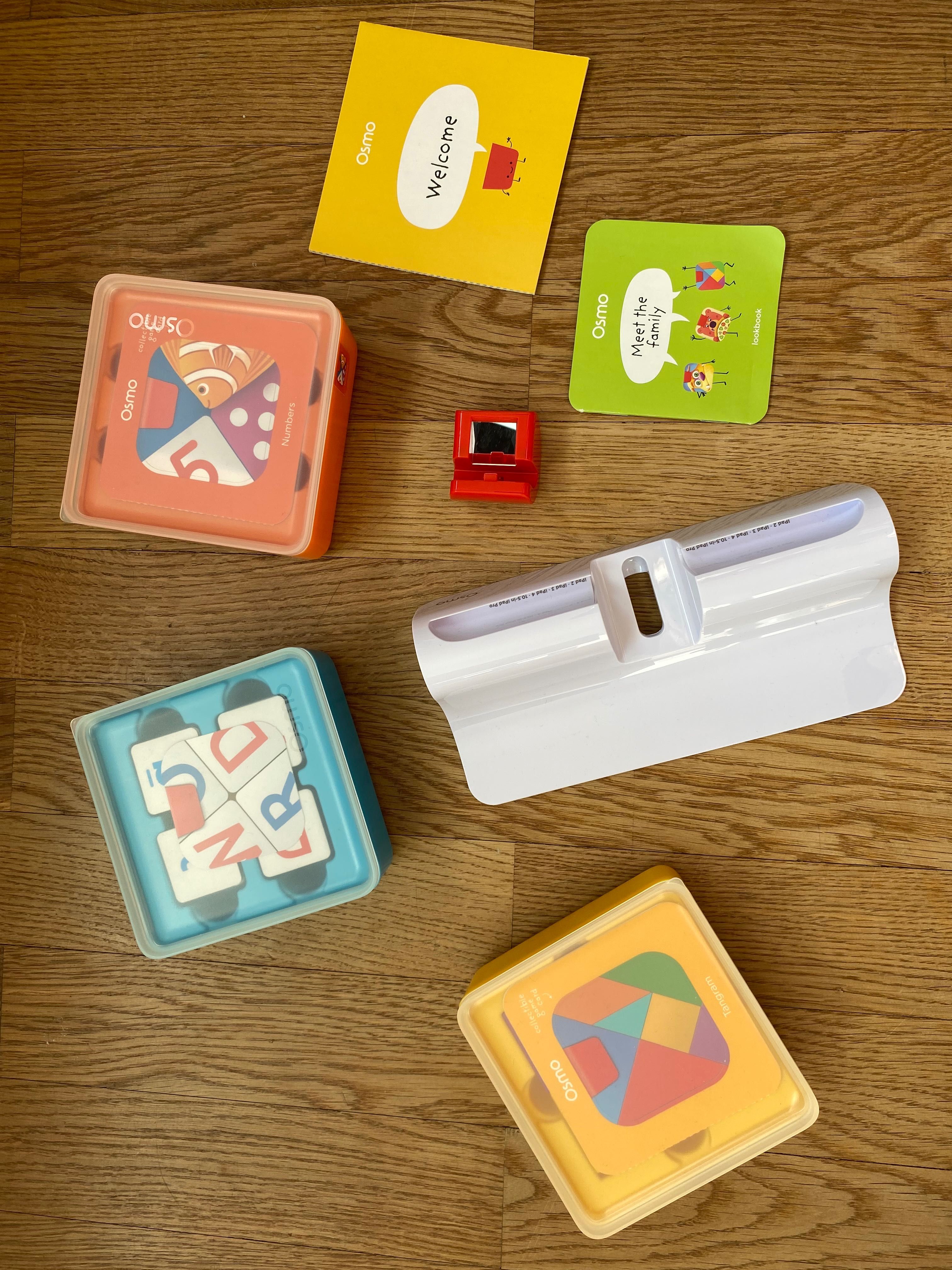 Osmo Genius Kit - zestaw 5 gier edukacyjnych wraz z podstawką dla iPad