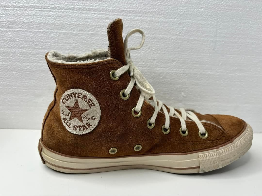 Converse Trampki wysokie skórzane ocieplane Rozmiar 39