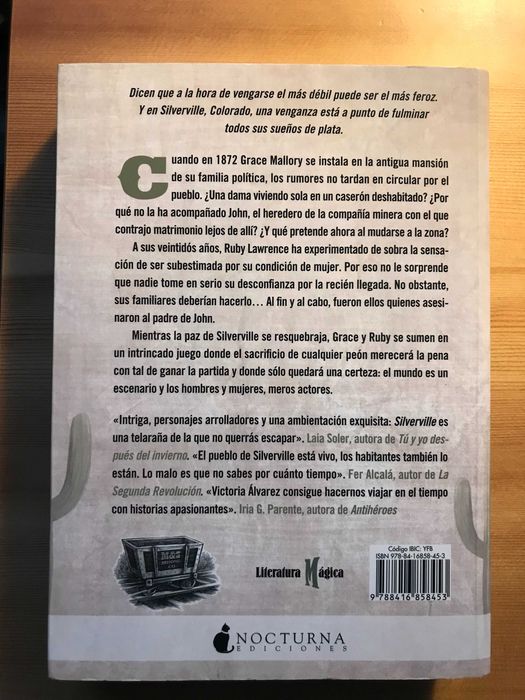 Silverville Victoria Alvarez książka po hiszpańsku