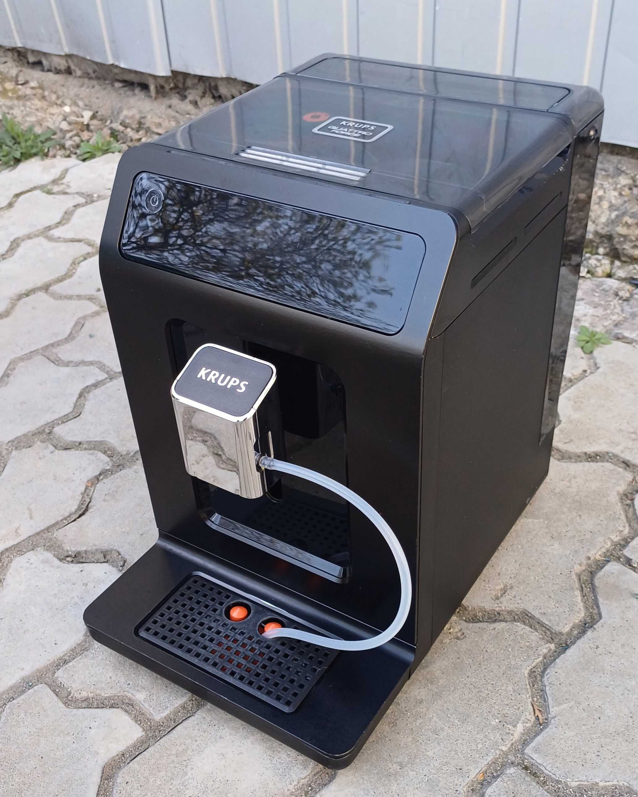 Кавомашина кавоварка Крупс Krups Evidence Plus EA894T10 чорна капучино