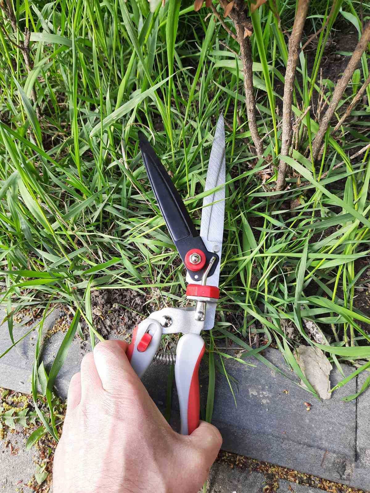 Удобные ножницы для стрижки травы 330 мм стрижка газона