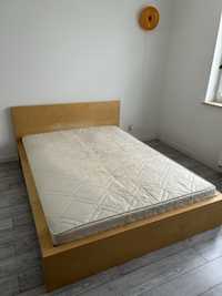 Łóżko z materacem Ikea Malm 140 cm