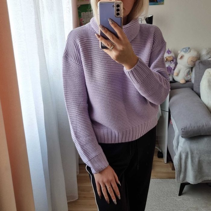 Sweter Reserved z grubej dzianiny rozmiar 158 cm polecam do S-małe M