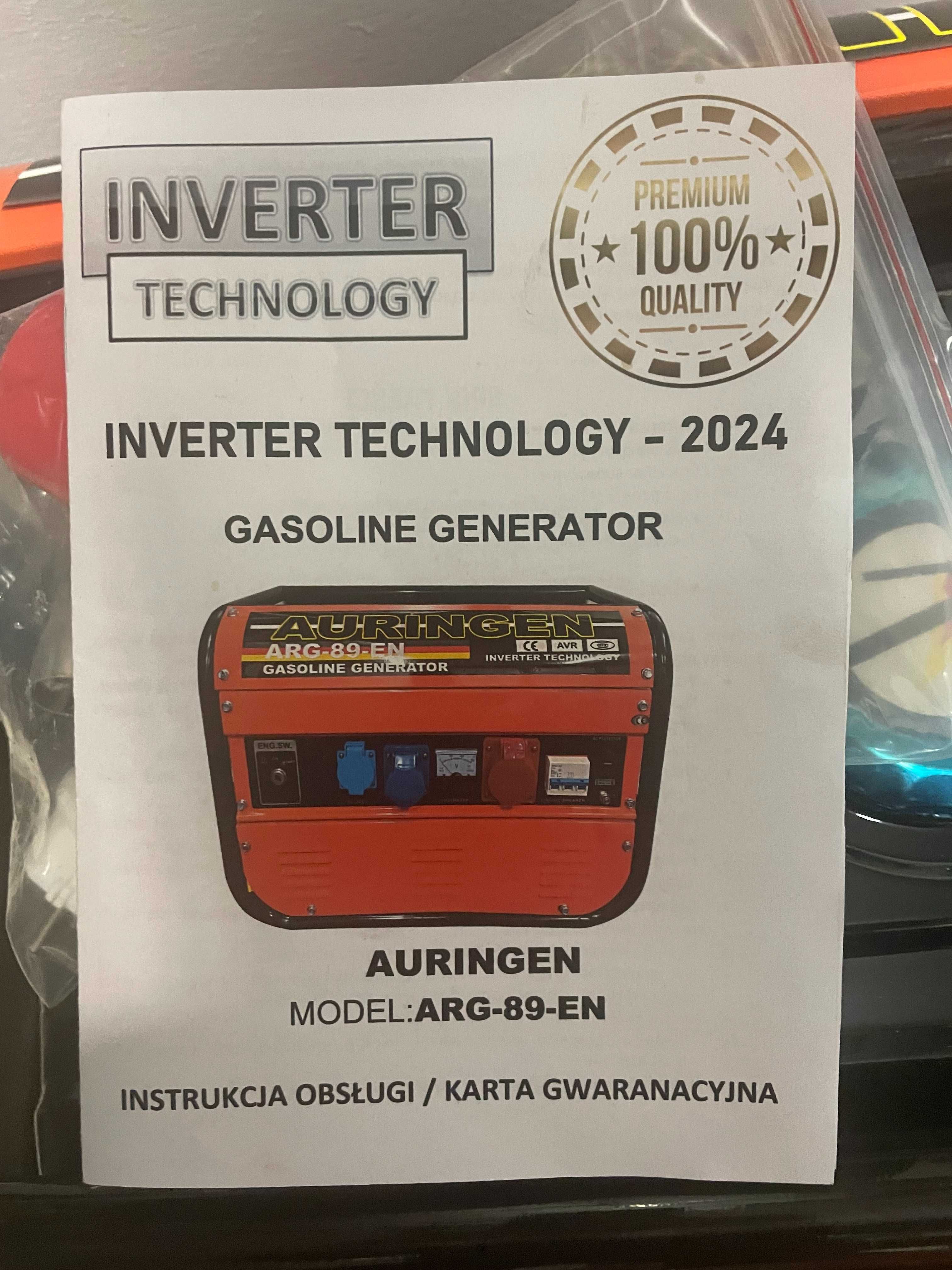 Agregat prądotwórczy AURINGEN ARG-89-EN NOWY