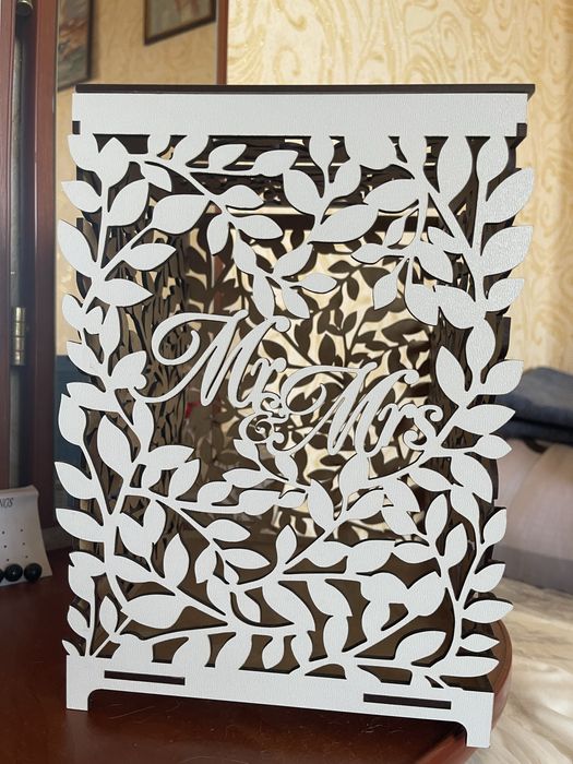 Весільна скринька для грошей