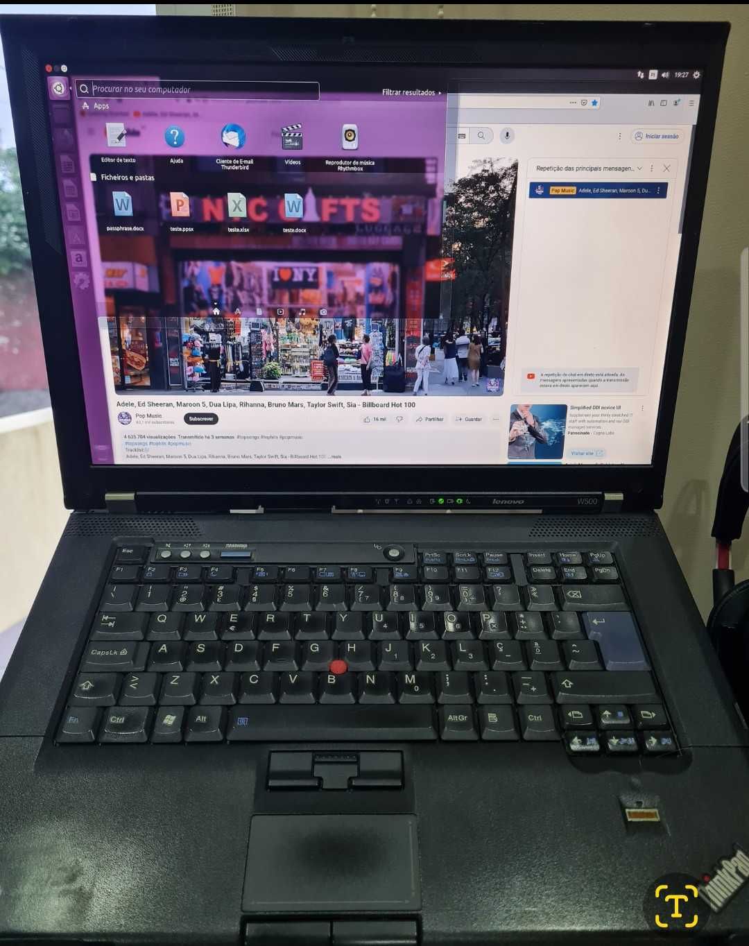 Computador Portátil Lenovo W500 barato