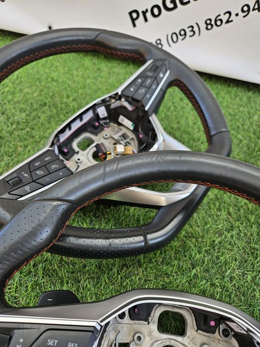 Оригінальне шкіряне кермо з підігрівом SEAT FR MQB EVO