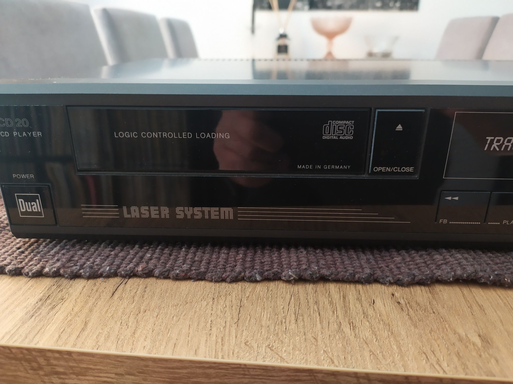 Odtwarzacz Dual Player CD 20 rok 1986