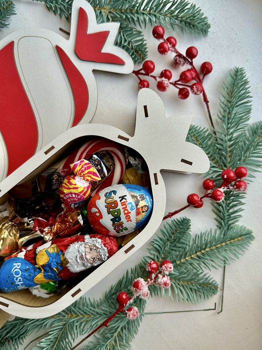 Подарунковий набір «Цукерочка» на день св. Миколая, Різдво і Новий рік