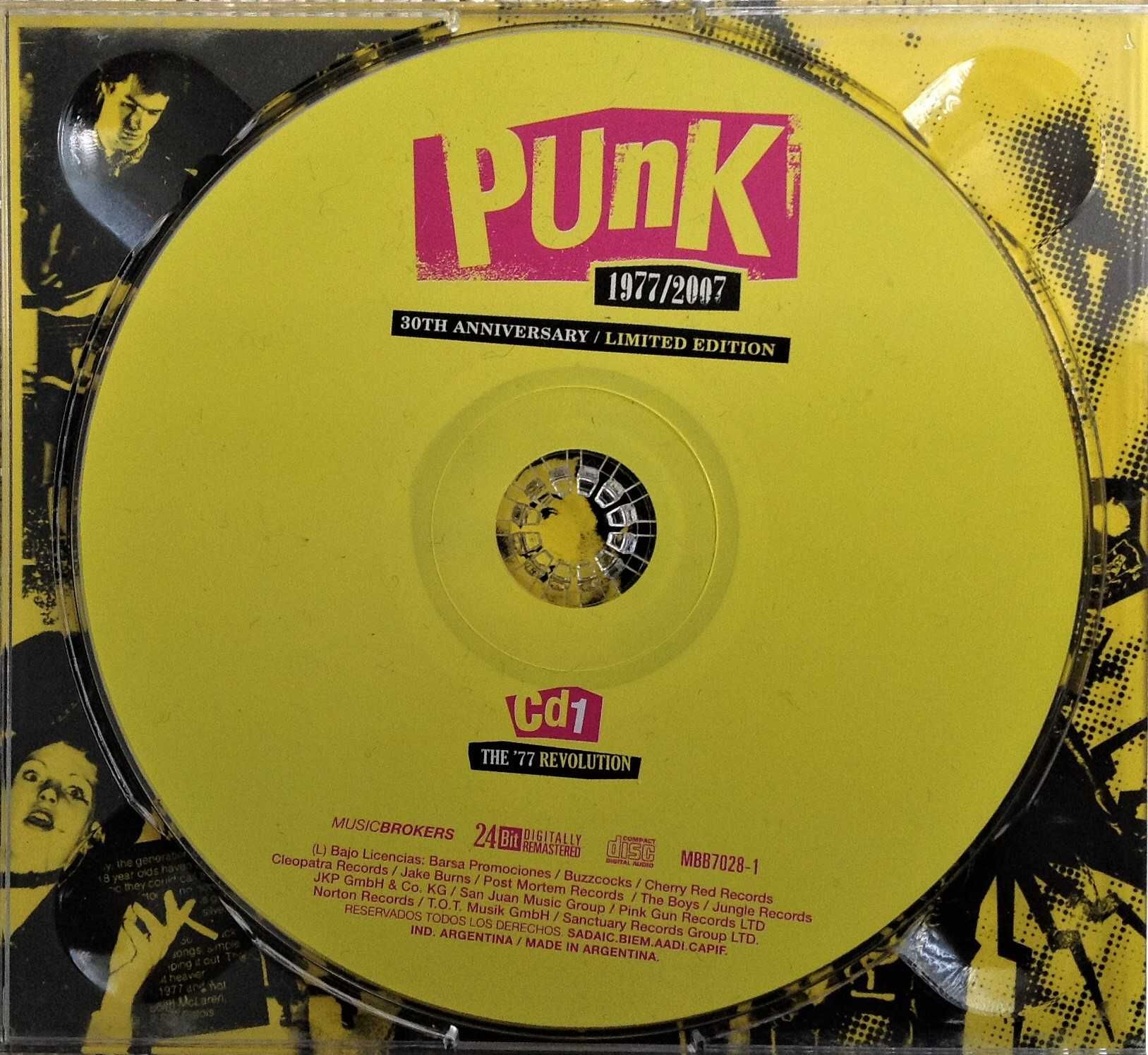 Vários ‎– Punk 1977/2007 - 30th Anniversary - Ed. Limitada - 3 CDs