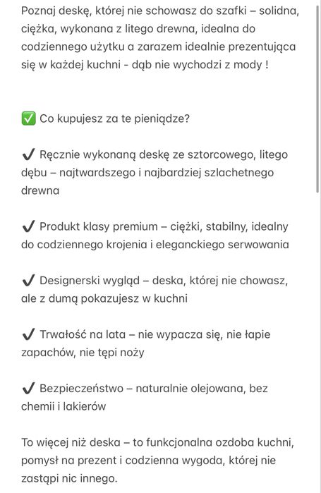 [PREZENT] Zestaw dębowych desek sztorcowych z podstawką + GRATISY
