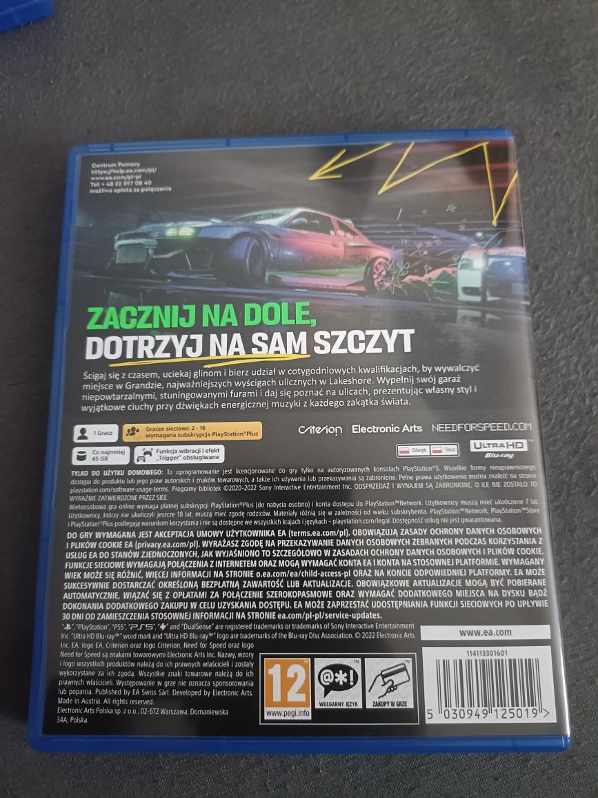 Gra need for speed unbound ps5