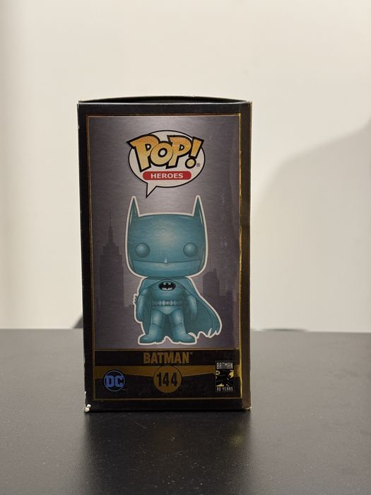 Batman teal chrome exclusivo SDCC funko pop