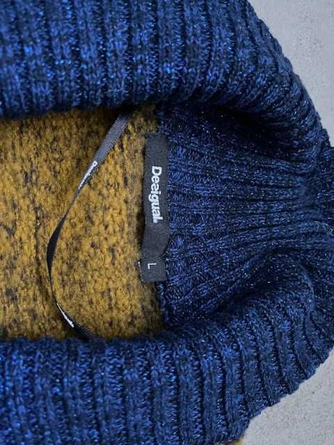 Desigual długi kardigan, płaszcz rozmiar L