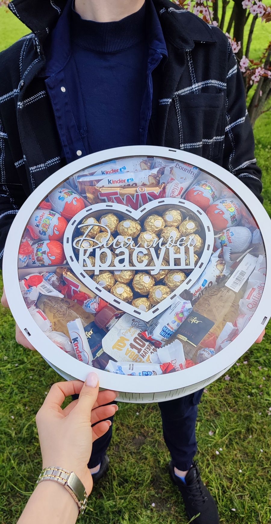 Подарунковий бокс набір, подарунок дівчині мамі дружині, подарок