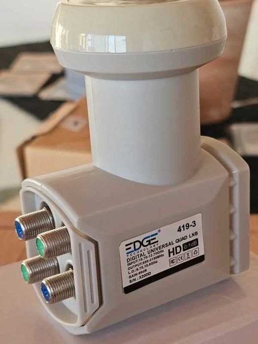 LNB Quádruplo Edge Technology