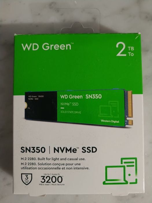 SSD Western Digital 2TB M.2 NVMe