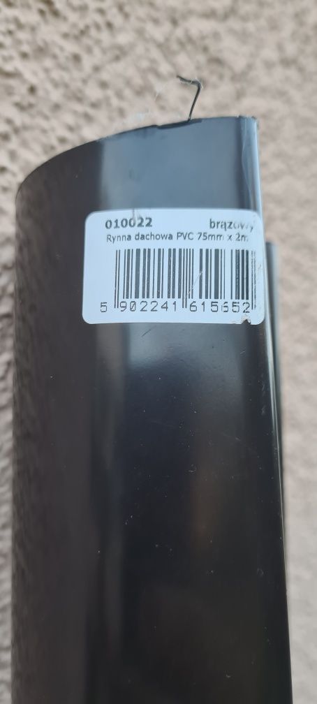 Rynna tworzywo Castorama 75 mm kolor brązowy