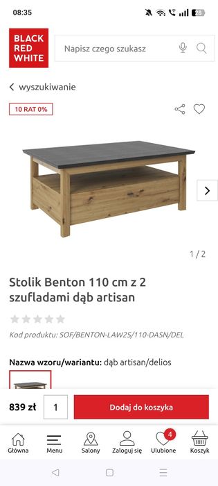Sprzedam NOWE meble BENTON