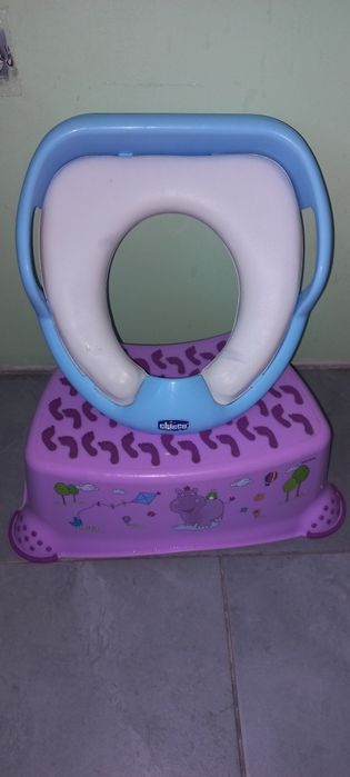Сидіння chicco/сидушка на унитаз chicco с подставкой