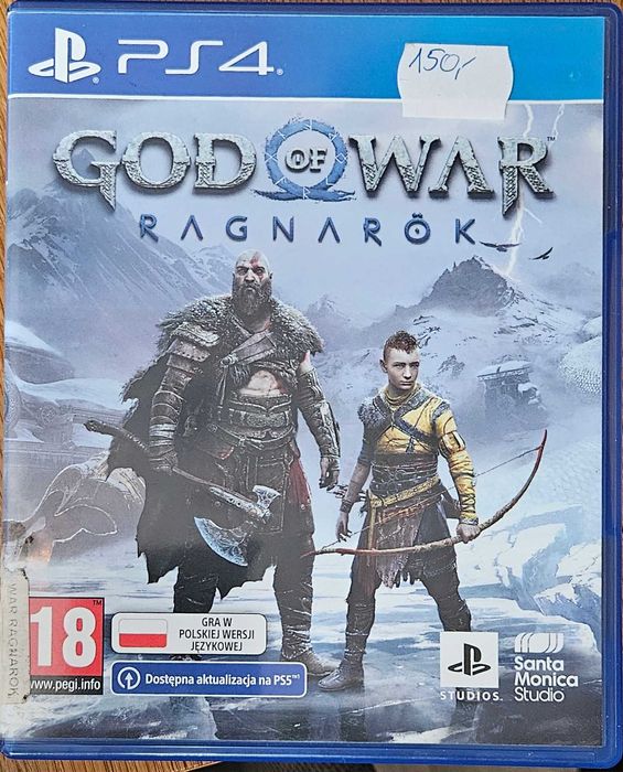 God of War Ragnarök / Gra PS4 / PL wersja