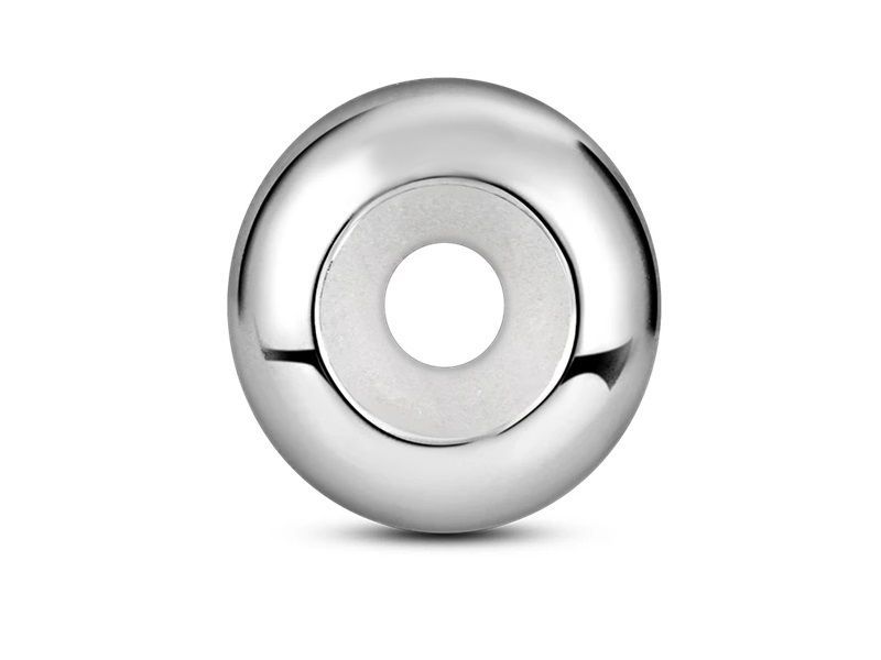 Srebrna Przywieszka Charms Stoper Blokada 2.4Mm O-Ring03Rh-Lit