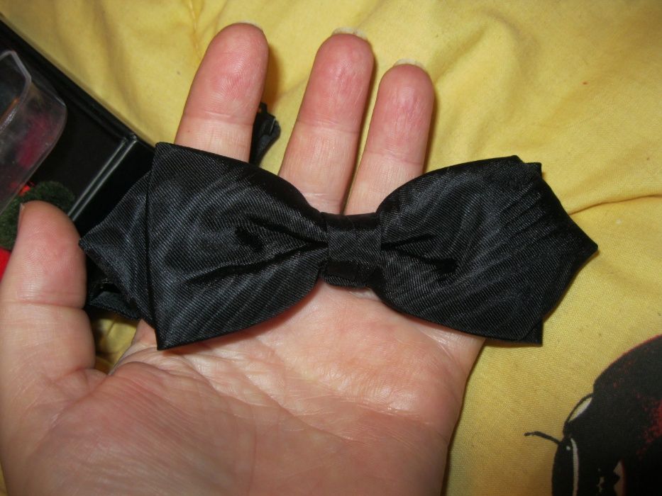 бабочка галстук черная мужская германия отличная стильная крутая супер