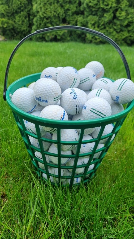 Kosz golfowy + piłki golfowe 100szt. Super!!!