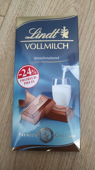 Czekolada mleczna Lindt