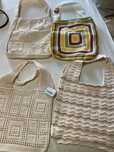 Sacos em crochet