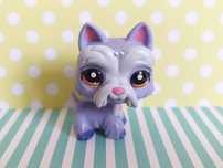 Littlest Pet Shop LPS unikatowy pies Terier Szkocki #2260