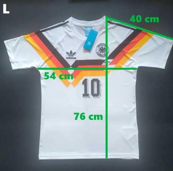 Paul KALKBRENNER koszulka Niemcy Germany MŚ 1990 -L-