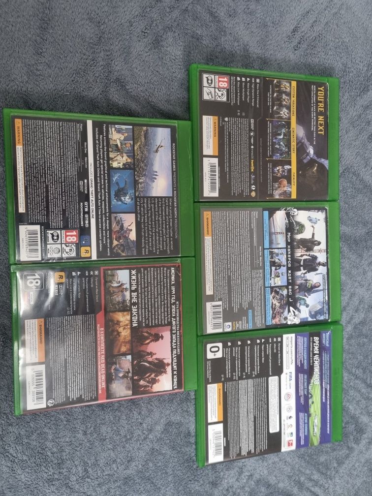 Продам ігрові диски XBOX ONE
