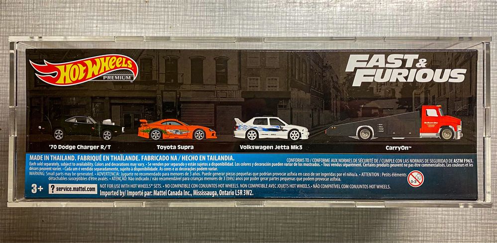 Hot wheels Premium Fast and Furious - Diorama