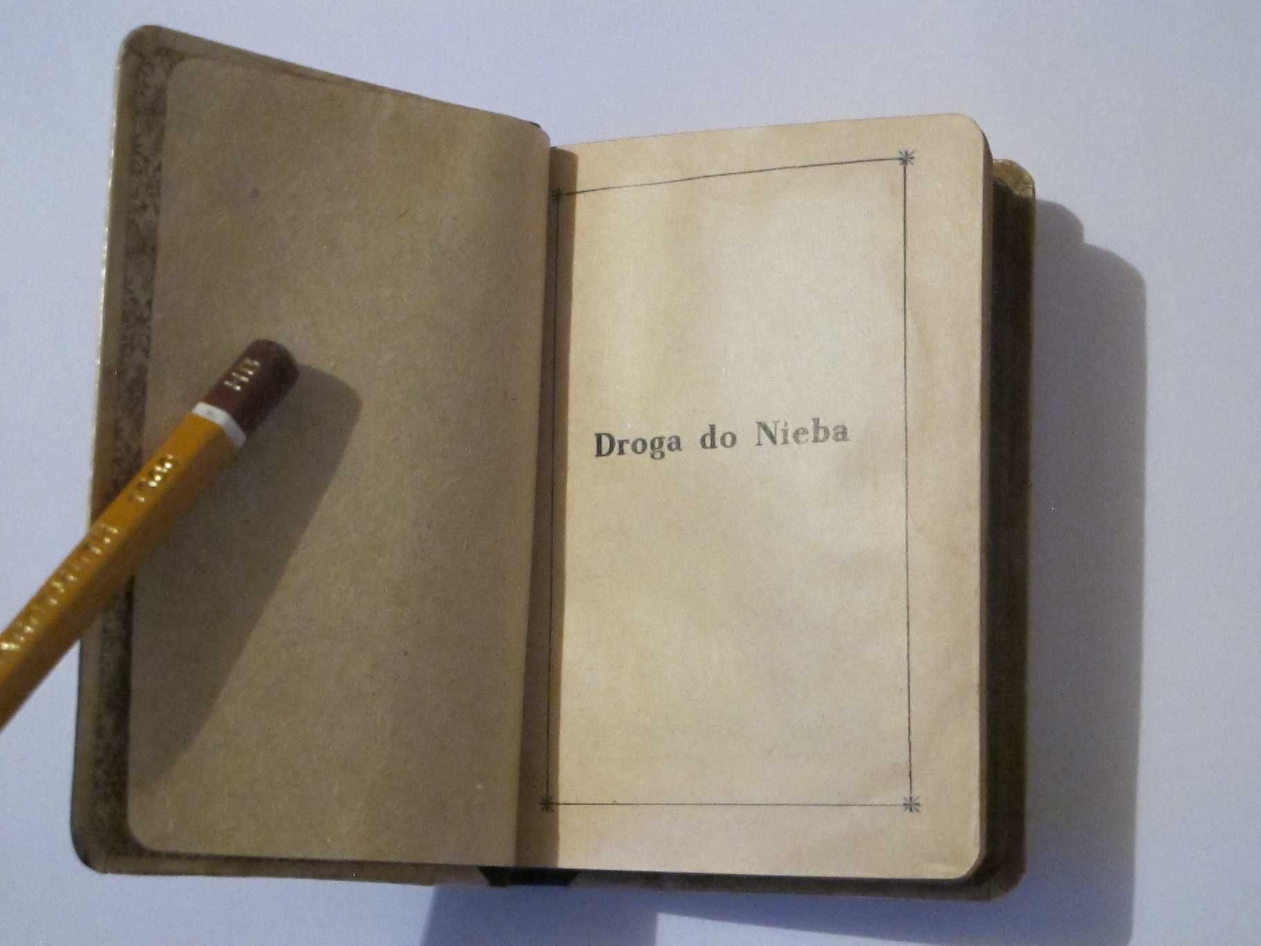 Tradycyjny katolicki modlitewnik dla dzieci "Droga do Nieba" 1948