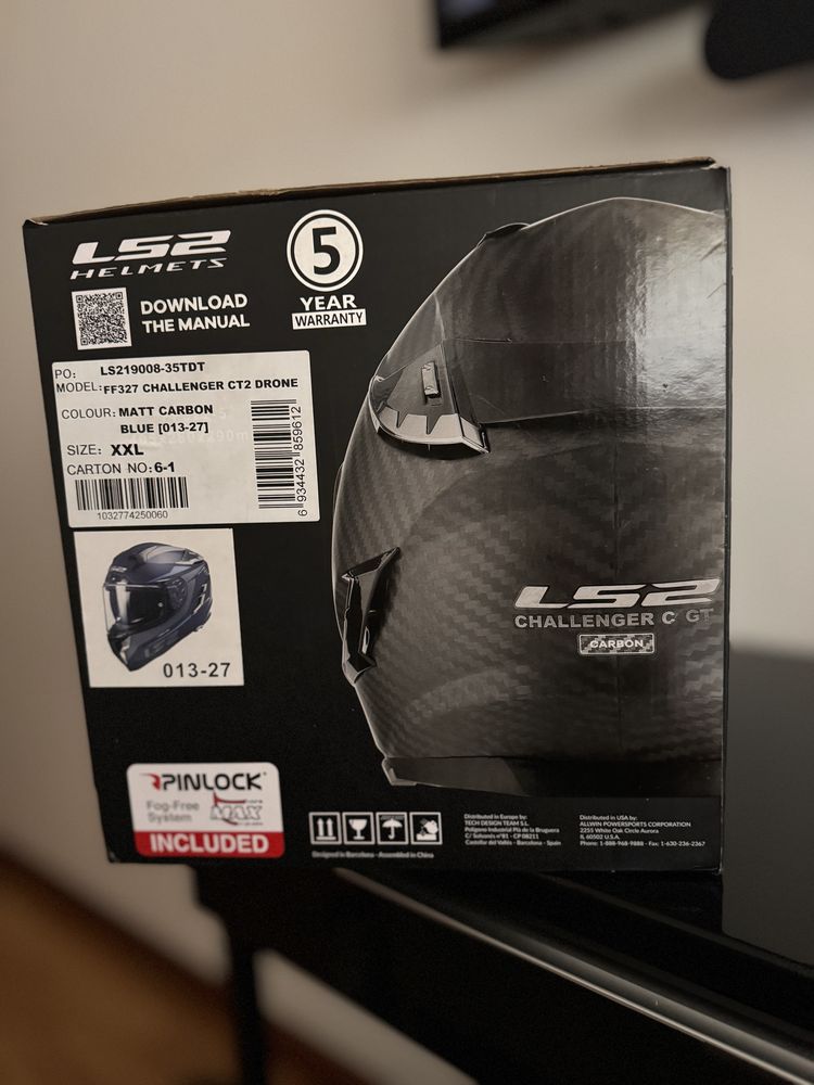 Capacete Ls2 challenger ct2 drone