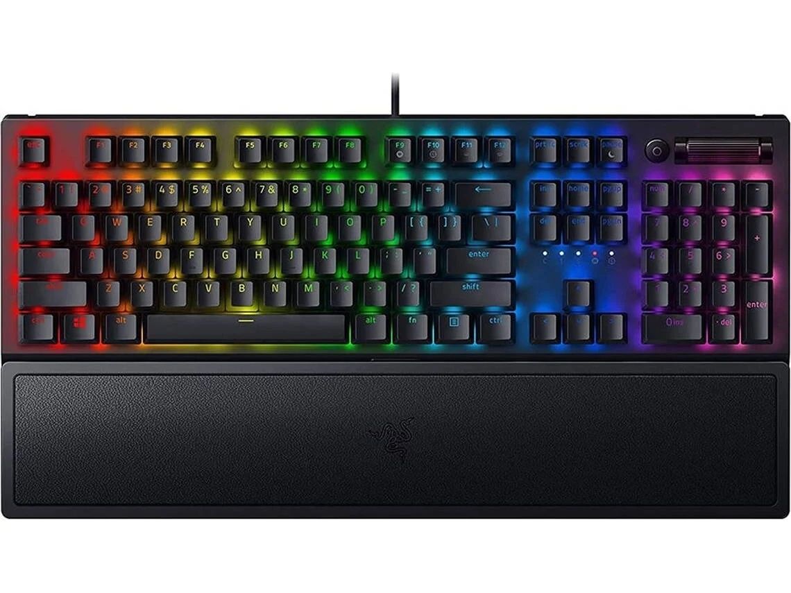 Teclado Mecânico Razer Blackwidow V3 PT Green Switches