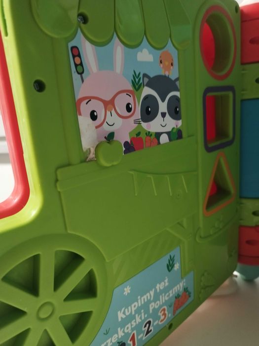 Książka edukacyjna Fisher Price.