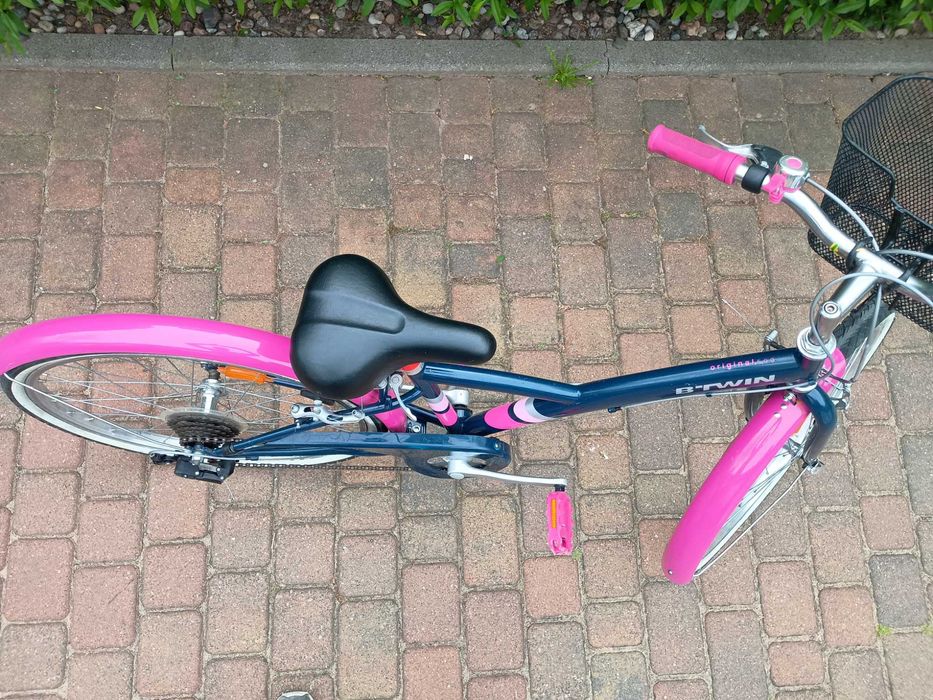 Rower miejski dla dziewczynki BTWIN 500