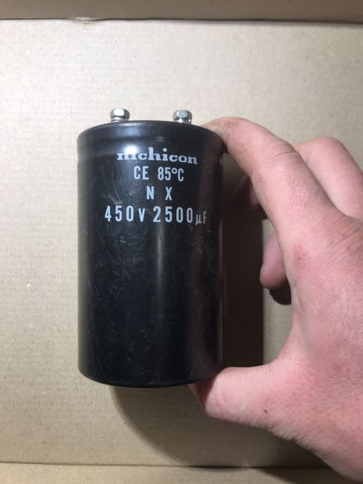 Конденсатор, высоковольтный, 450v 2500