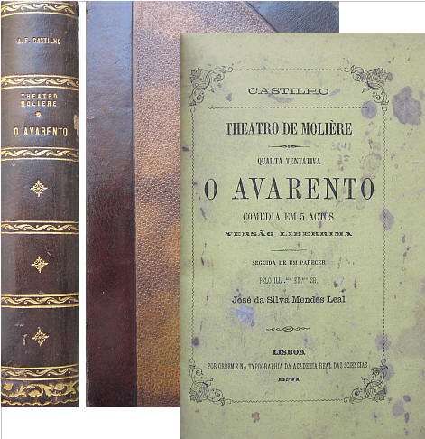 ANTÓNIO FELICIANO DE CASTILHO - Livros TEATRO