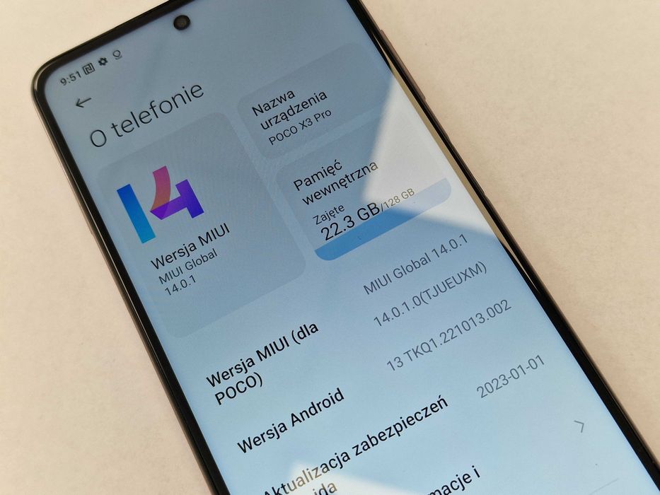 POCO X3 PRO Dual SIM/ 6GB/ 128GB/ Metal Bronze/ Grade A- / Gwarancja