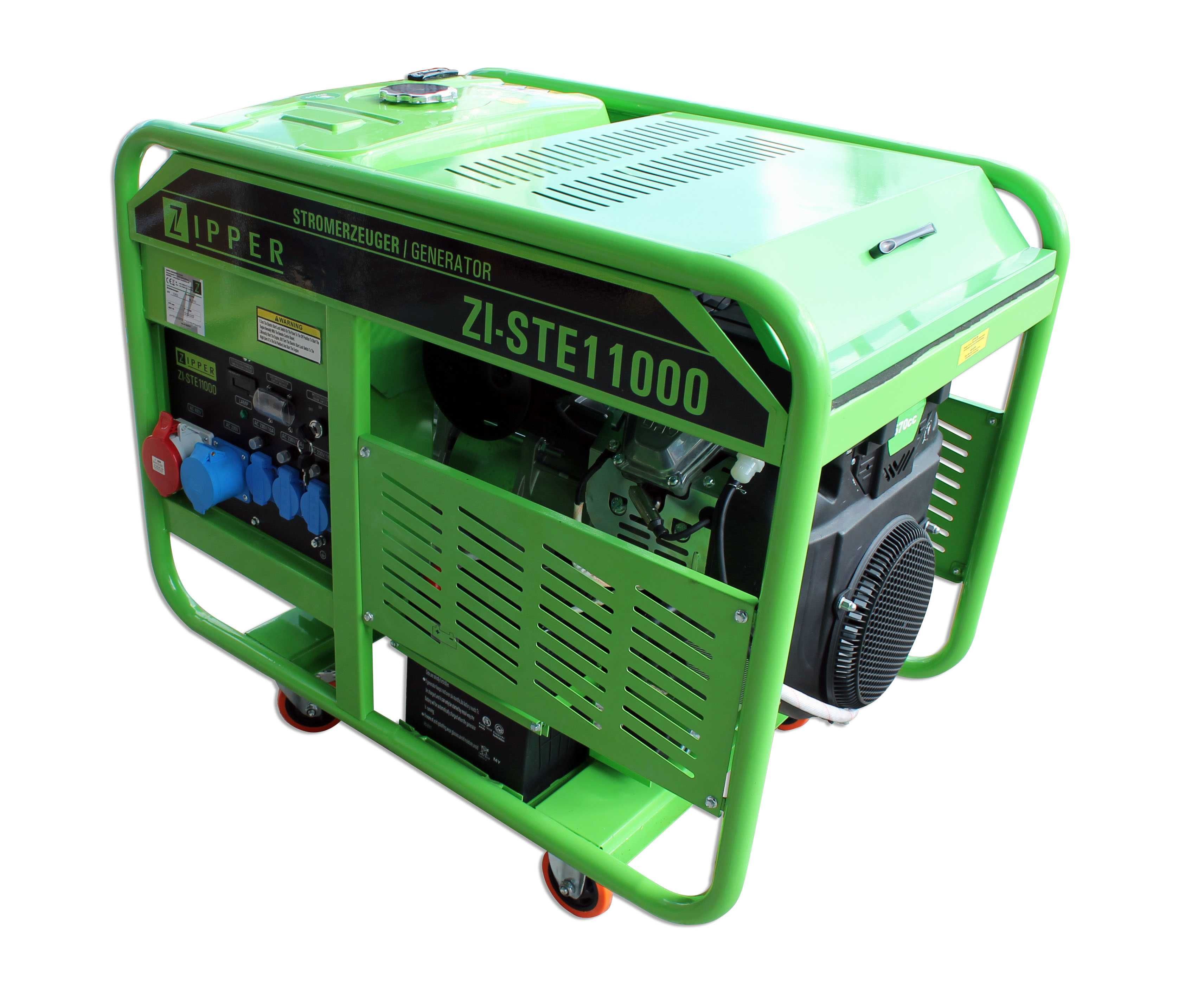Budowlany Generator Agregat Prądu AVR 12kW 400V na budowę licznik koła