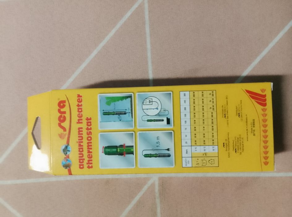 Termoaquecedor para aquários Sera