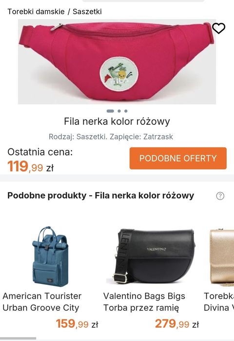 FILA nerka Bhimbar Club różowa