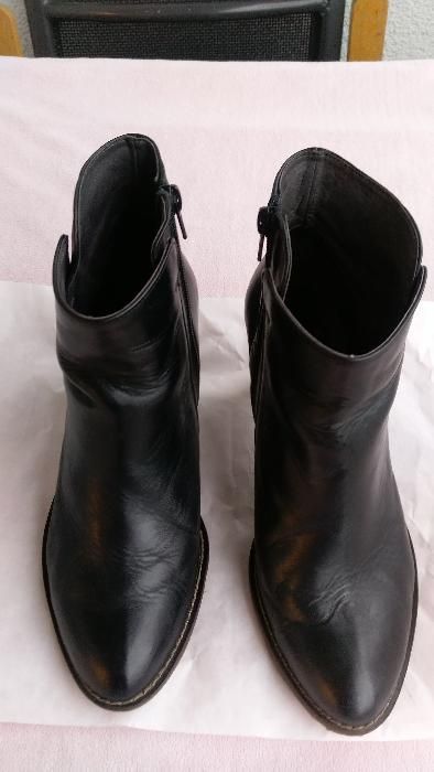 buty, kozaczki, botki skóra 40