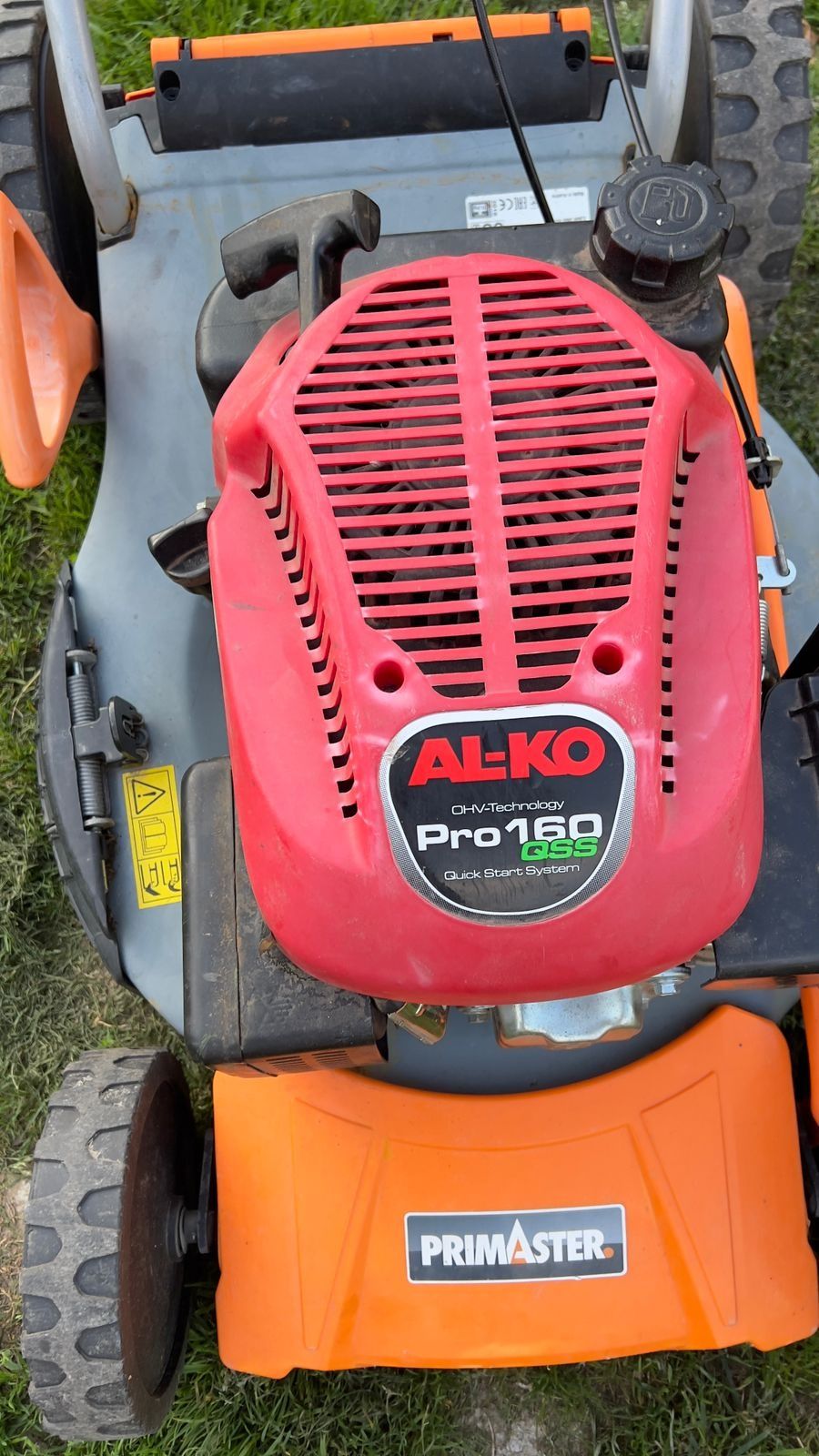 Kosiarka Alko spalinowa z napendem z Niemiec
