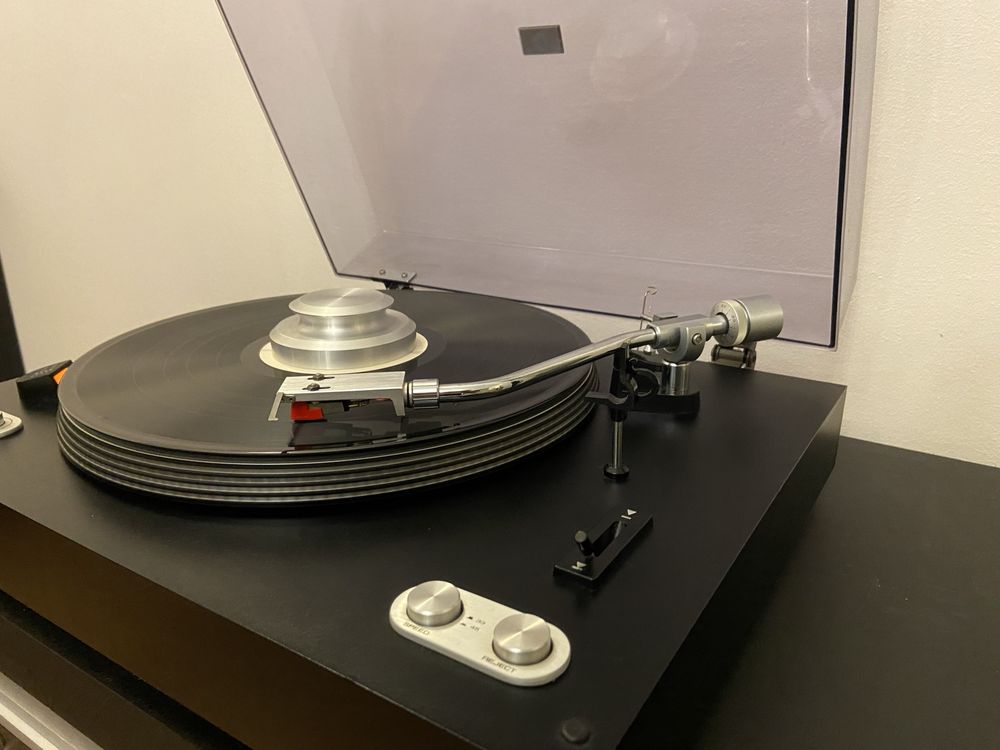 Gramofon iGu Philharmonic 8200 Micro Seiki, nowa igła AT, vintage