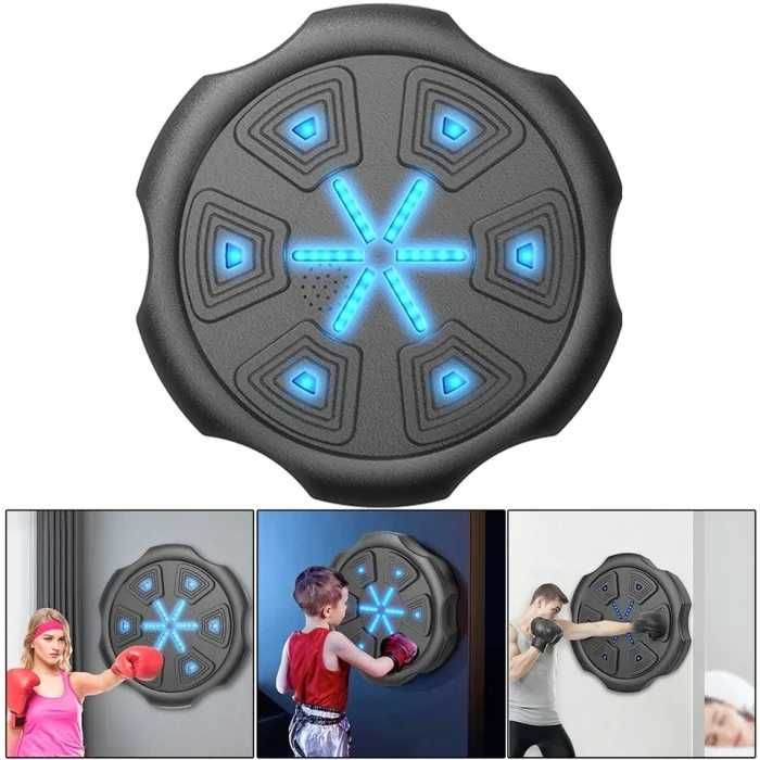 Музична  боксерська машина тренажер, груша для боксу з LED Bluetooth